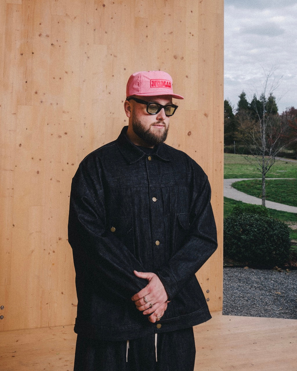 NOMAD BUBBLEGUM PINK LOGO HAT
